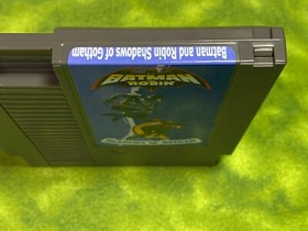 Batman And Robin Shadow Of Gotham Game for NES Nintendo English USA NTSC-U/C !!!