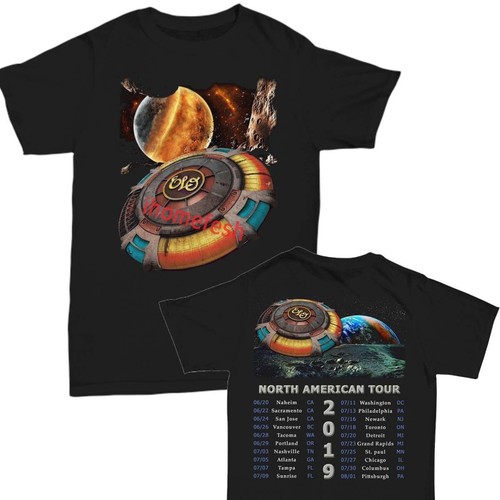 NEW 60689-ELO North American Concert Tour date 2019 T Shirt Size S-5XL