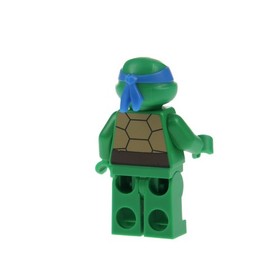 1X Lego Minifigure Ninja Turtles Leonardo Green Blue Looking Up 79103 TNT009