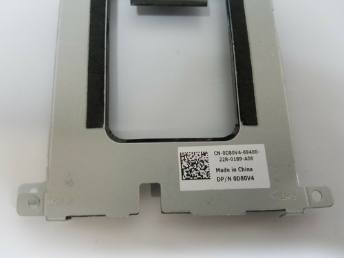 Dell Latitude E5420 E5520 Hard Drive Caddy D80V4 0D80V4