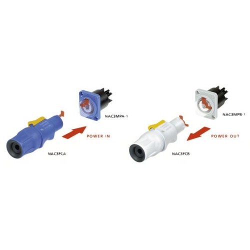 NEUTRIK PowerCon Kabelstecker blau NAC 3 FCANeu