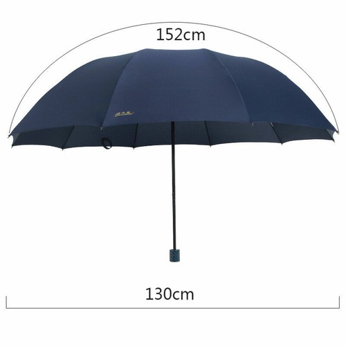 Paradis Grand Hommes Grand parapluie extérieur pliant coupe-vent Non automatique