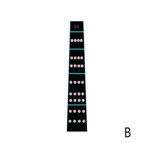 Violin Fiddle Intonation Stickers Fret Marker Labels Chart Fingering L7W6
