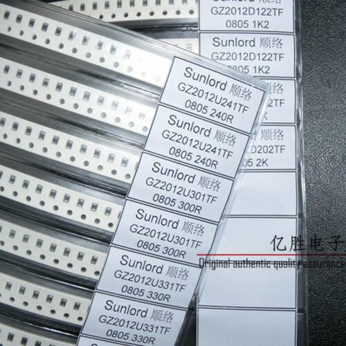 0805 SMD Ferrite Bead Samples Kit Book Assorted Component 20 Values 