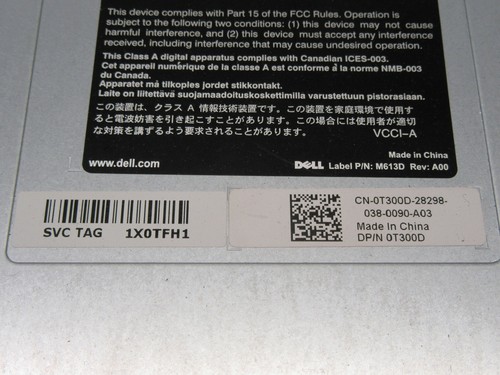 Cards Dell PowerConnect M8024 10GE T300D Switch Module w// 10GE CX4 /& 10GE SFP