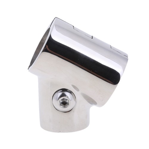 Boat Handrail Fittings 60 Degree T//Tee Hinged//Split 1 inch Pipe Hand Rail Tee,