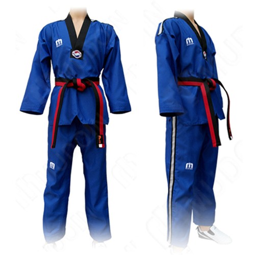 Mudoin Color Line Uniforms MMA Demonstration Suits Doboks Martial Arts Taekwondo