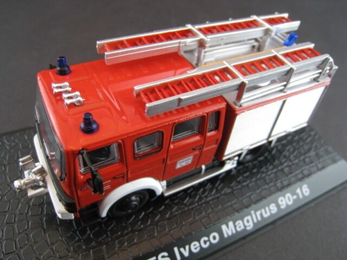 Lf 16-ts Iveco Magirus 90-16 bomberos DeAgostini 1:72 nuevo embalaje original