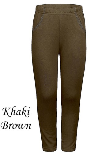 Kids Girls Elastic Waist Stretch Skinny Jeans Jeggins Leggins Trouser Pant 6-10Y