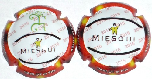 New !! Cuvée Miesgui 2016 !!! Capsule de Champagne VARLOT