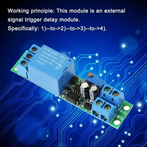 Mini 12V Unendliche Zyklus Verzögerung Zeit Timer Relais Modul Schleife T4Z3