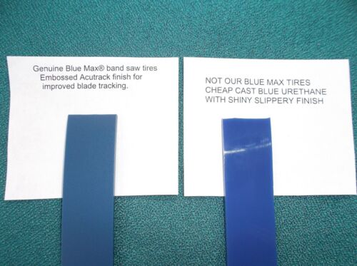 2 Bleu MAX uréthane bande scie Pneu Set remplace DELTA Numéro de pièce 419960940001
