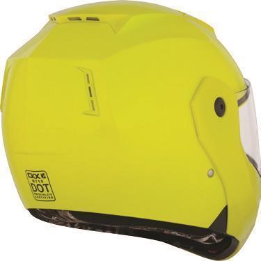 NEW Kimpex CKX M710 Modular Flip Up Helmet Hi-Viz Adult XS #184021 1963