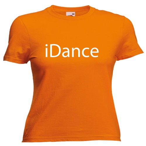 Dance Dancer Ladies Lady Fit T Shirt Size 6-16