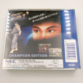 PC Engine Hu Card Soft Street Fighter 2 Dash