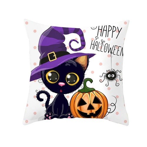 Halloween Owl Series Pillow Case Nordic Cushion Waist Pillow Case Halloween HY