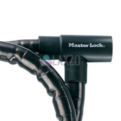 Master Lock 22 x 1200 Disc Cylinder Key Armoured Steel Cable bike bicycle