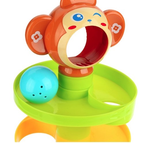Baby Toys Tower Puzzle Rolling Ball Bell Stackers Kids Toys Trottie Educate Gift