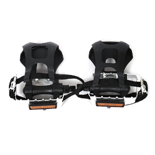 Gear Bike Bicycle Cycling Pedal Toe Straps Foot Clip Straps Binding B/_WK