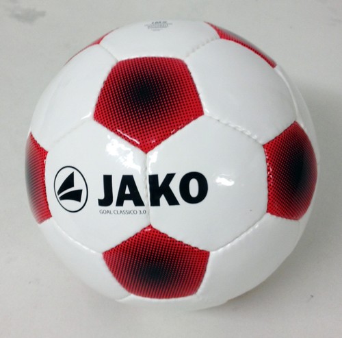 Jako Objectif Classico 3.0 Ballon de Football Taille 5 Blanc rouge noir norme internationale