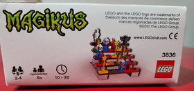Lego Magikus Game (3836) With Manuals and Box ~ Missing 1 Piece the Owl