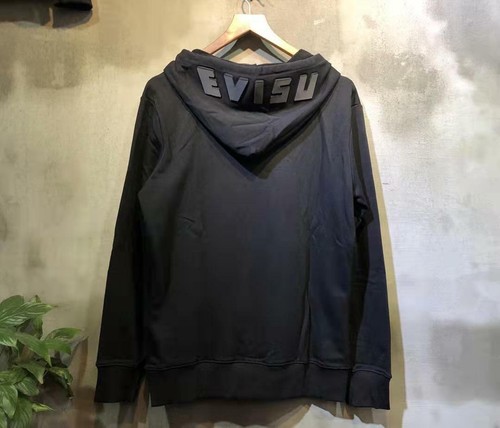 Evisu Hoodie Black Size S-XXL
