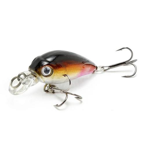 Esca da pesca wobbler MINNOW SWIMBAIT Tackle 45mm 4.1g LUCCIO TROTA Topwater Esca