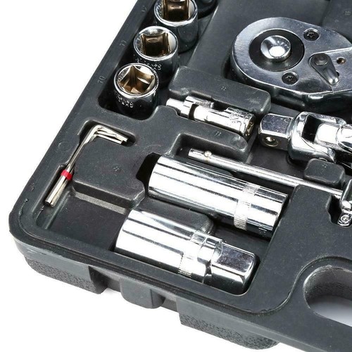 94PCS 1//4/'/'/&1//2/'/' Wrench Socket Screwdriver Tool Set Kit Ratchet Driver Tool