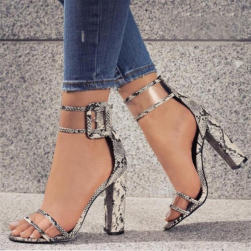 Women Mesh Block High Heels T-Strap Shoes Peep Toe Pointed Ankle Booties Lace Up