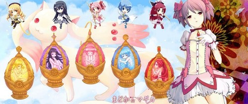 Puella Magi Madoka Magica Cosplay Akemi Homura Soul Gem Pendant Necklace Gift