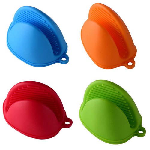 K chenhandschuh Hitzebest ndiger Griff Backen BBQ Mitt Ofen Silikon Lustig