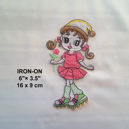 Cartoon Character Embroidery Iron On Applique Tshirt Patch