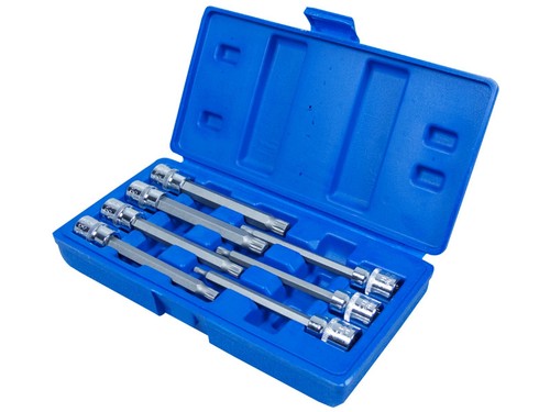 7 Piece Extra Long SPLINE Socket Set 3//8/" Drive M4 M5 M6 M7 M8 M9 M10