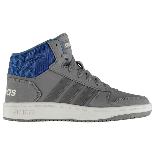 adidas Hoops Mid 2.0 High Top Sneakers Youngster Boys Laces Fastened Padded