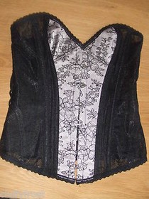 AGENT PROVOCATEUR RARE VINTAGE SMALL C/D BLACK LACE DIVA CORSET COLLECTORS PIECE