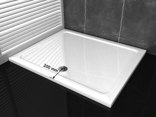 40mm Schmallinie Quadrat Rechteck Duschwanne Duschtasse für Duschkabine Dusche