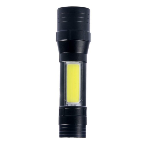 4-Mode Flashlight LED T6 Telescopic Zoom USB Rechargeable Torch Outdoor 18650 JG
