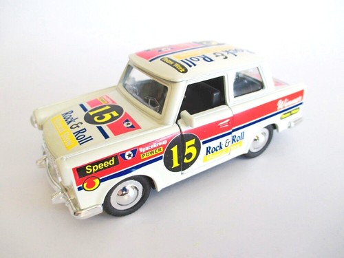 Trabi Trabant Rallye Modellauto Metall 1:30 diecast car