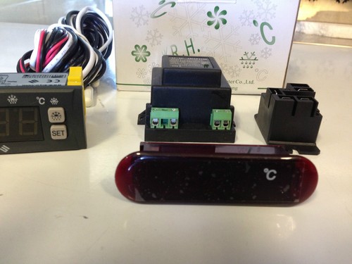 SHANGFANG SF-212S COMMERCIAL FRIDGE DIGITAL CONTROLLER DEFROST DUAL DISPLAYS