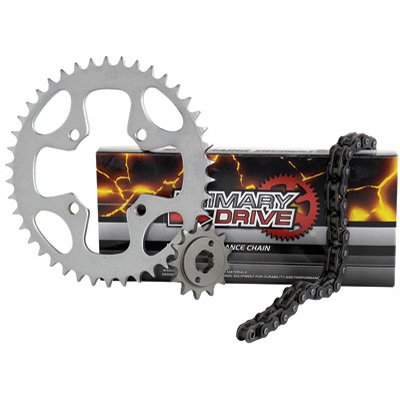 NEW Primary Drive Steel Kit /& O-Ring Chain Fits Kawasaki KX125 2000–2002