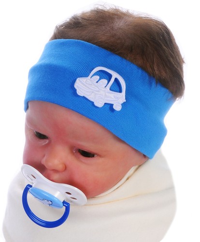 Stirnband Kopfband f Jungen Baby Kinder Ohrschutz 34 bis 52 cm Kopfumfang NEU
