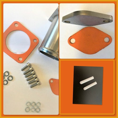 EGR REMOVAL KIT EGR Valve blanking plate For LAND ROVER DISCOVERY 2 DEFENDER TD5