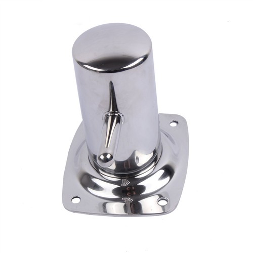 Single Cross Bollard Boat Dock Cleat 316 Stainless Steel for Marine Yacht