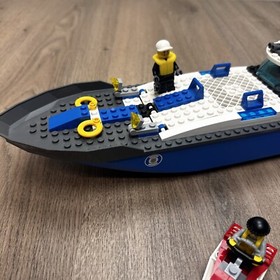 Lego City Police Boat 7287 Complete With Instruction Lego Set