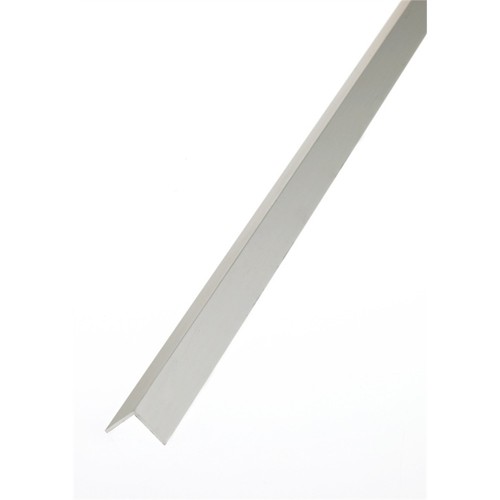 Angolo rothley pari a due lati-alluminio anodizzato-Argento 25mm x 25mm x 2mm x 1m