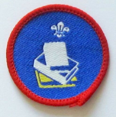 New Post 2002 Scout Activity Badge Librarian 