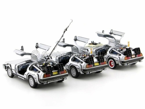 1983 DeLorean DMC 12 /"Regreso al futuro/" Trilogy Pack 1:24 Welly 22400