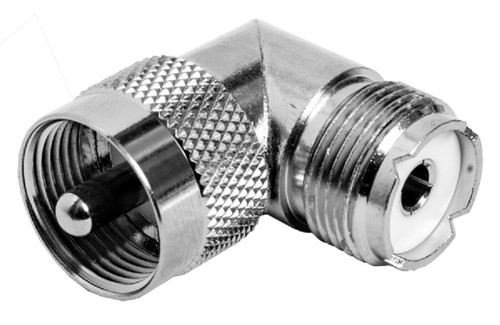 05600* PL HF-Adapter UHF Winkelstück 90° PL Stecker auf PL Buchse