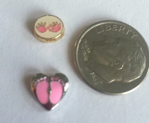Baby Girl Fits Origami Owl Mom Birthday Charm Love Hands Feet