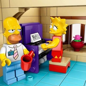Lego Simpsons 71006 The Simpsons House Kid,Baby Tv Show toy building block